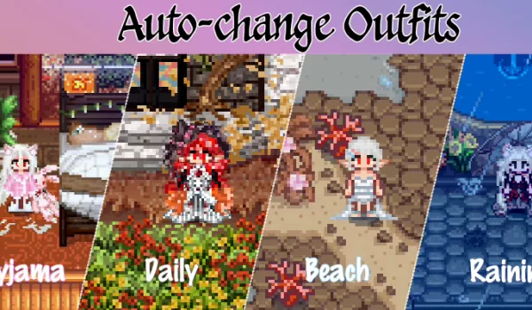 懒人福音！《星露谷物语》自动换装MOD：根据天气/节日智能穿搭