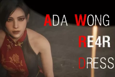 当艾达王闯入寂静岭！生化4礼服MOD：红色长裙撕裂迷雾
