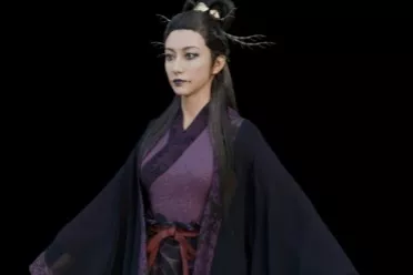 《黑神话悟空》蜘蛛精大姐3D美图：紫色穿搭别有韵味！