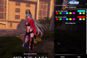 《剑星》x《妮姬》梦幻联动！红色战甲MOD爆火，玩家：这抹红色让战场更炽热了