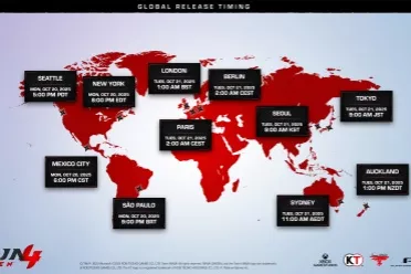 《忍者龙剑传4》全球解锁时间公布：10月21日上午8点！