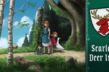 刺绣平台冒险游戏《Scarlet Deer Inn》邀你于 Steam 新品节期间体验免费试玩！携手全新发行商 Aurakenn Games，共织奇幻旅程