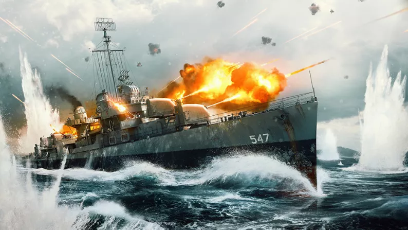 钢铁巨舰劈波斩浪!《战争雷霆》美系军舰限时7折折扣