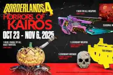 《无主之地4》25年活动及DLC详情公布 万圣节新武器!