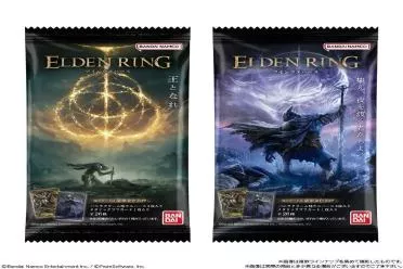 10月13日发售！《艾尔登法环》威化饼干卡片套装公开