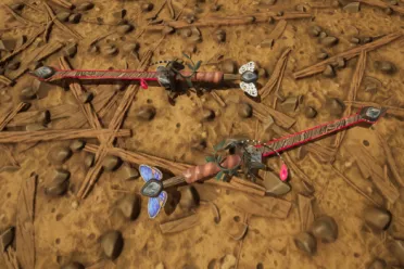 《禁闭求生2》蝴蝶翅膀煤刃剑MOD，洒落磷光粉尘，昆虫美学融入斩击！