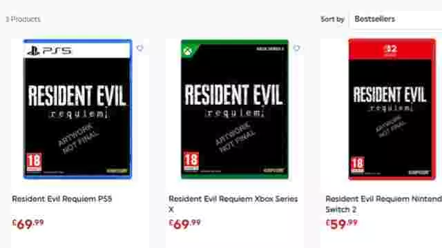 《生化危机9》国外部分地区开启预购！漆黑封面引猜测