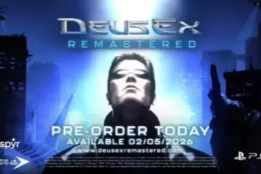 爷青回！《杀出重围》将推PS5高清复刻版：明年发售