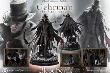 《血源诅咒》推出格曼1/4的雕像：威猛帅气 细节满满！
