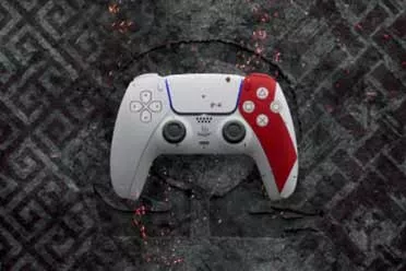 《战神》20周年纪念款PS5手柄公布！售价84.99美元