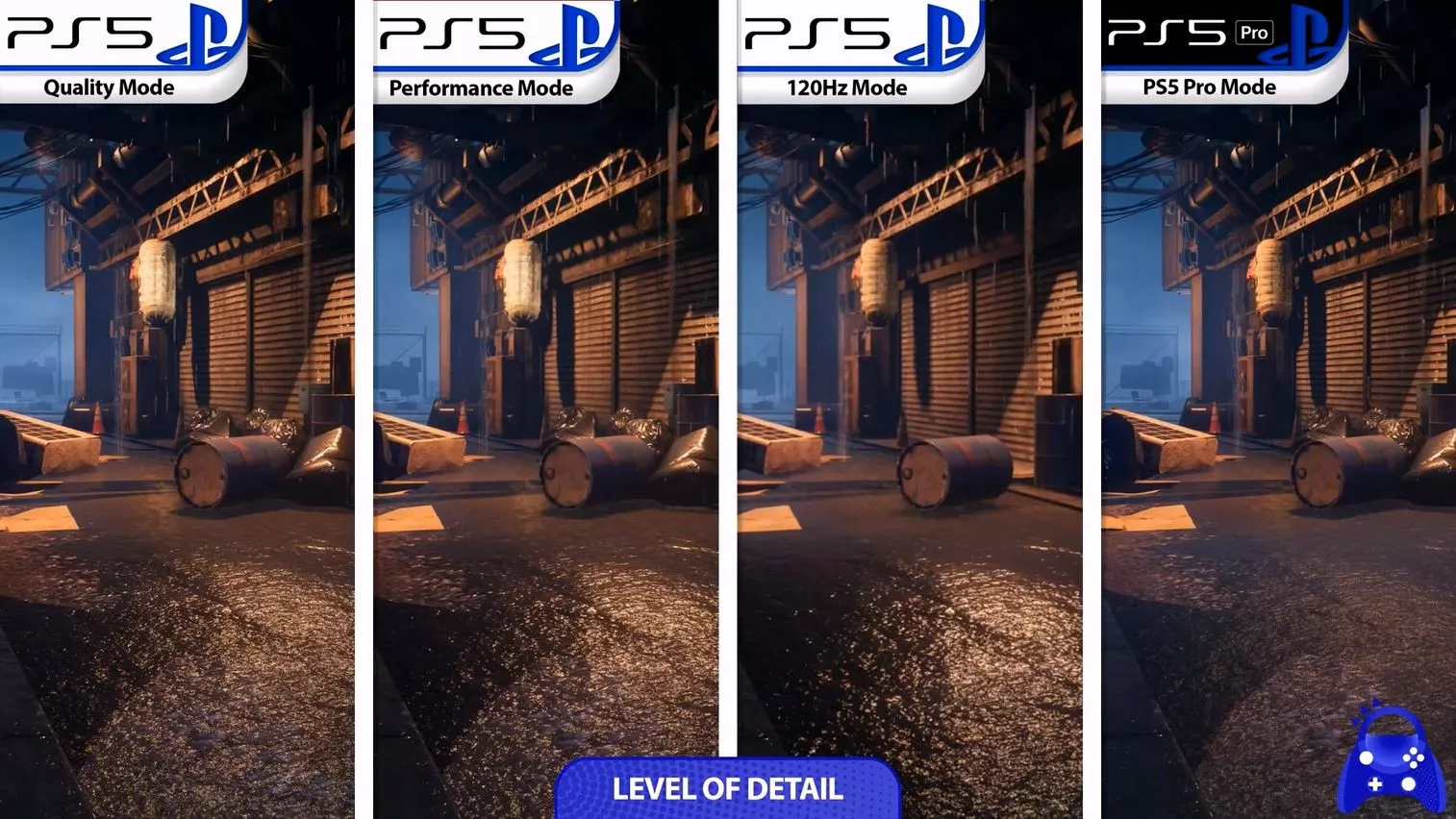 《忍龙4》PS5/PS5 Pro对比：Pro专属模式画质碾压！