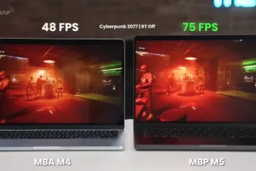 M5对决M4结果惊人！《赛博朋克2077》帧率提升近翻倍