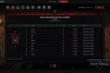 《暗黑破坏神4》11赛季大更新！玩家最期待排行榜回归