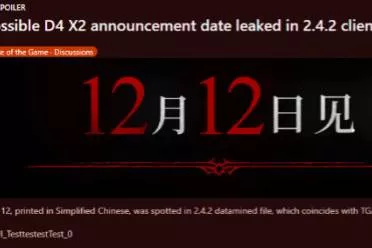 《暗黑4》DLC2！12月12日或将在TGA上放出新DLC播片