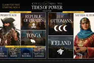 《文明7》全新DLC合集“力量潮流”将于11月4日上线