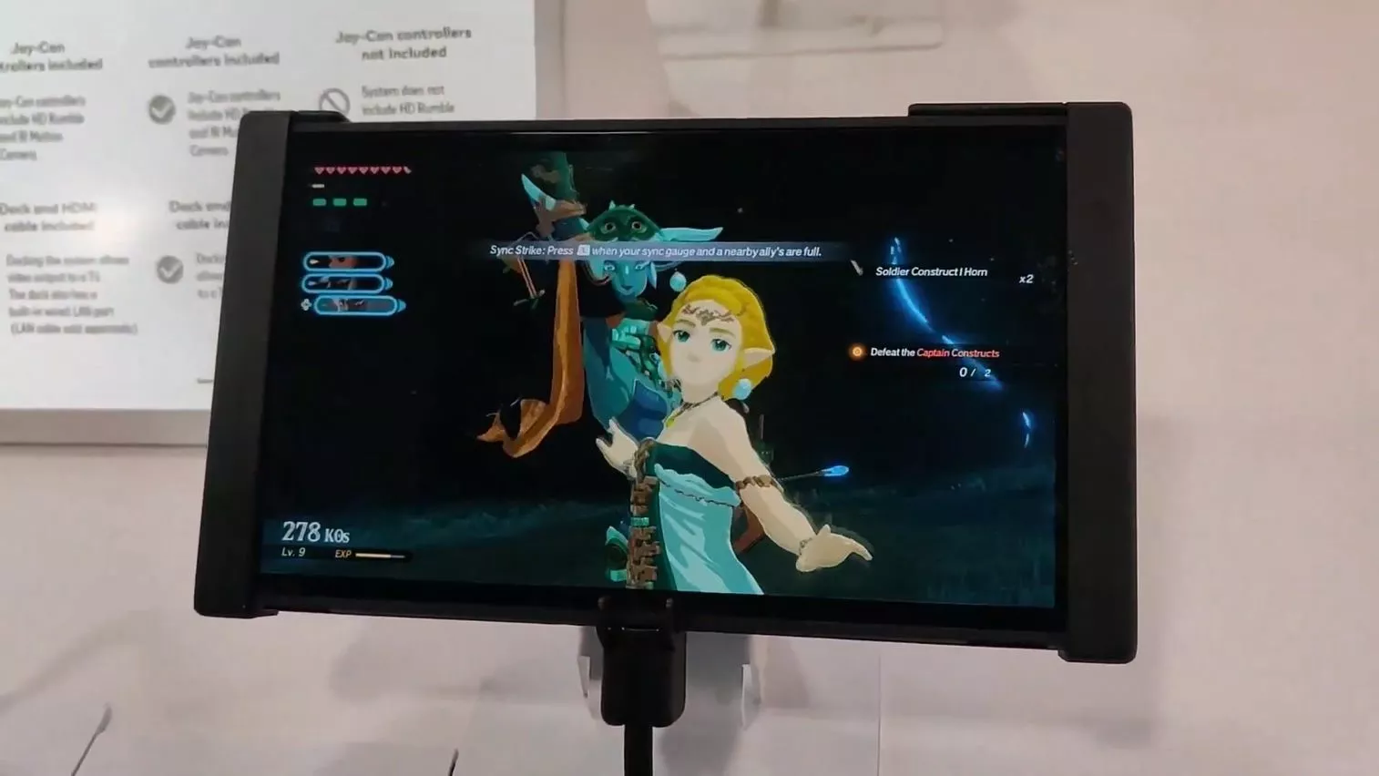 《塞尔达无双》新作实机演示：塞尔达公主变身机甲战士