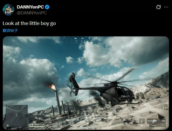 曝《战地6》"小鸟"直升机有望回归 上线时间成悬念！