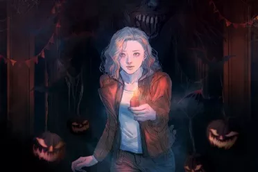《生化危机9》万圣节贺图公开：格蕾丝黑夜中逃窜！