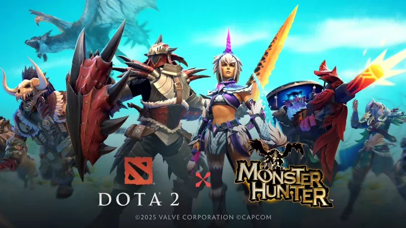 《DOTA2》联动怪物猎人！打造噗吱猪与艾露猫外观！