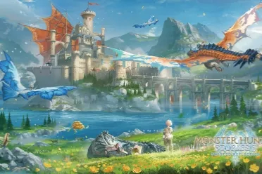 卡普空公布《怪物猎人物语3》精美壁纸：风景秀丽壮观