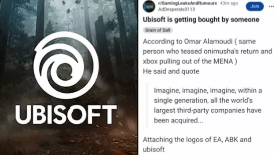 网传育碧已被收购!官方推迟财报并暂停股票交易引猜测