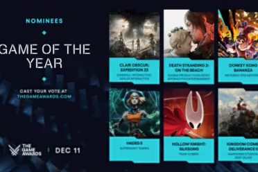 TGA2025提名名单正式公布  《光与影》以12项提名领跑!