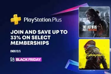 PS黑五促销来啦：海量游戏打折！PS+会员订阅有优惠