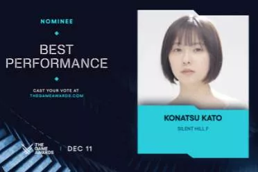 TGA2025提名后《寂静岭》官方主动为加藤小夏拉票！