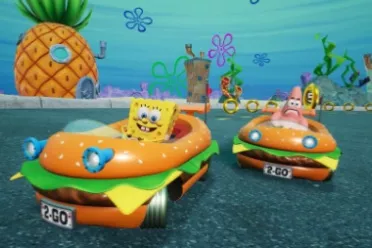 《索尼克赛车 交叉世界》付费DLC第二弹“海绵宝宝”今日正式上线！