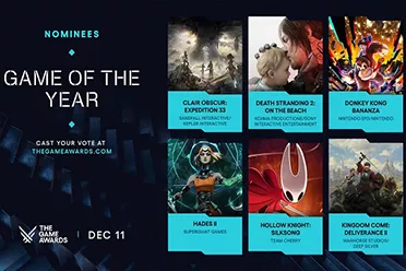 tga2025提名出炉 来游侠app竞猜年度游戏赢金币好礼