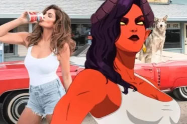 《超英派遣中心》恶魔妹：体型设计参考多位知名网红