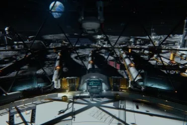 卡普空分享《虚实万象》新壁纸：在月球基地瞭望地球