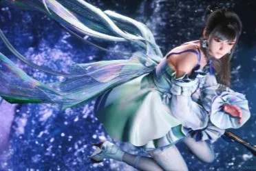 《剑星》伊芙红色旗袍雕像绝美亮相！这大雷谁顶得住