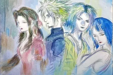 天野喜孝亲绘《最终幻想》画作被拍卖：超100万日元！