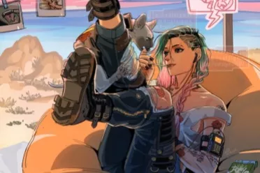 《赛博朋克2077》朱迪生日快乐！官方分享超美艺术图