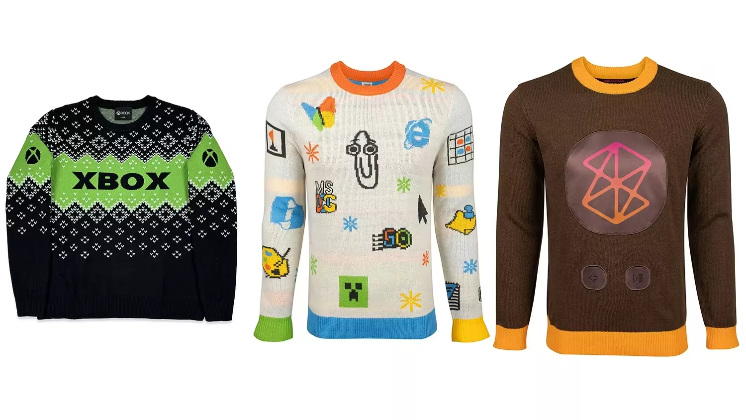 微软2025年丑毛衣设计曝光：初代Xbox等经典元素齐聚