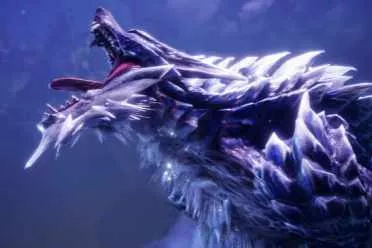 《怪猎曙光》官方晒冰狼龙拟人帅照！真二次元组在此