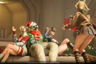 《第一后裔》圣诞贺图送祝福！ 熊哥美女环绕左拥右抱