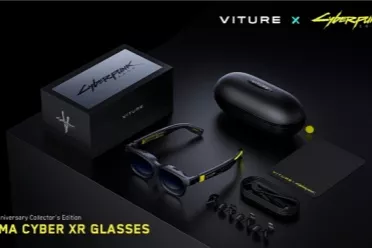 VITURE与CD PROJEKT RED重磅联名，推出《赛博朋克2077》五周年限量收藏版XR眼镜