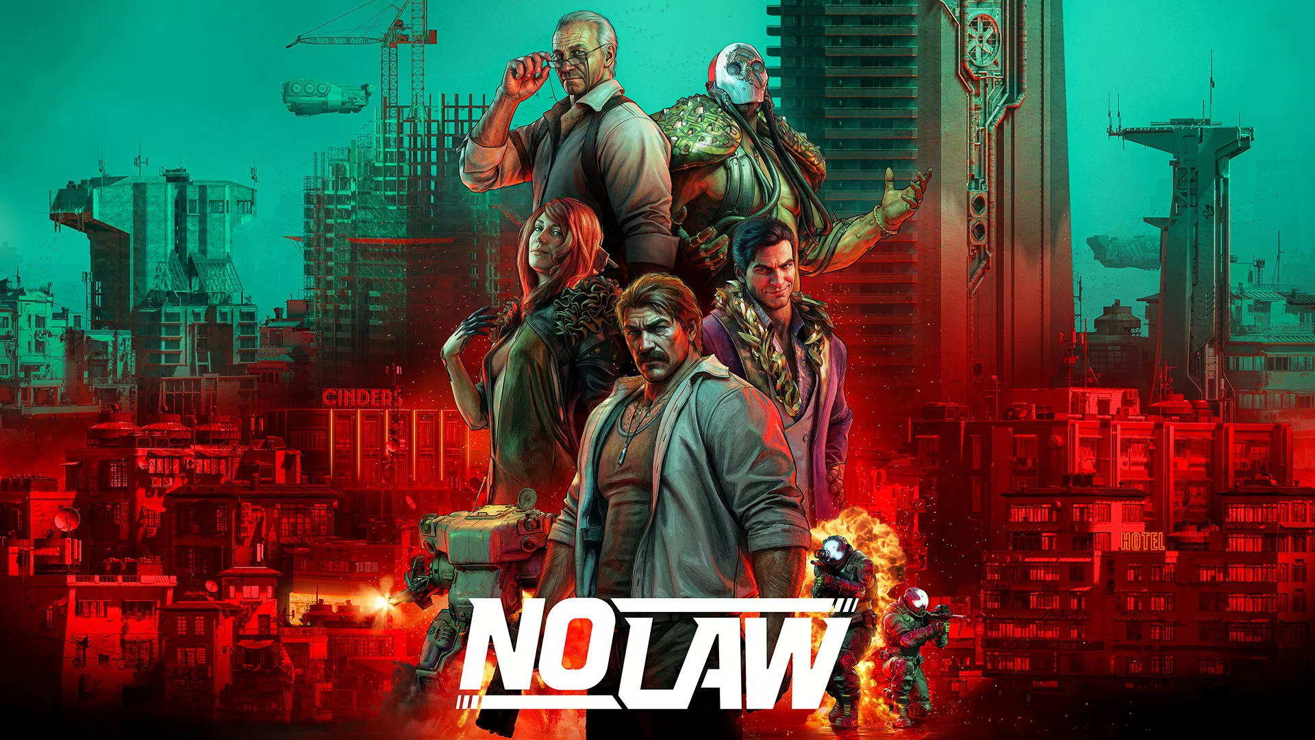 KRAFTON与Neon Giant正式公布全新作品《NO LAW》