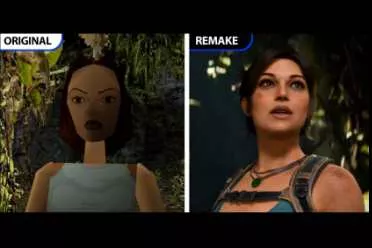 《古墓丽影》初代重制版对比 劳拉告别三角胸整容成功