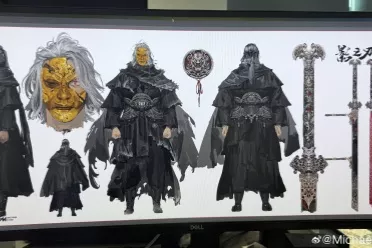 《影之刃零》概念设定图公开：角色服装独特、超帅武器