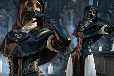 《老头环 黑夜君临》修女cos：纤纤细腰 氛围感封神！