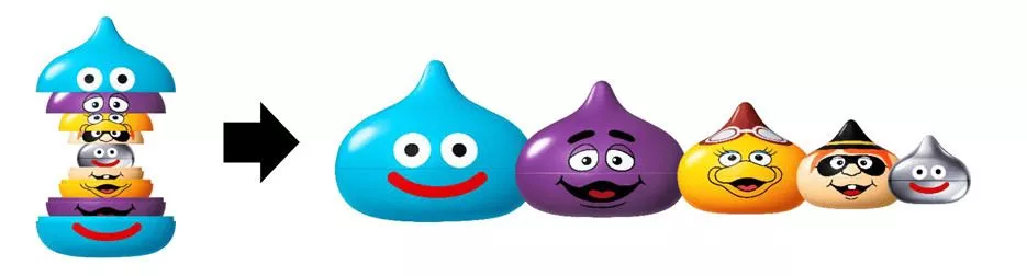 日本麦当劳开展《勇者斗恶龙》合作活动推史莱姆套娃