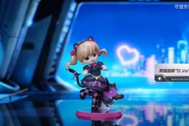 黑猫D.Va超可爱！《守望先锋》x泡泡玛特盲盒下周开售