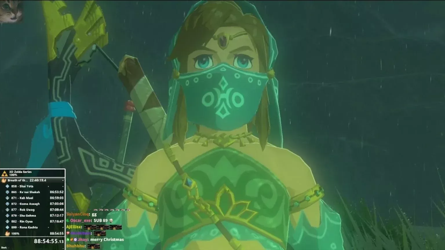 速通大神Nukie创纪录：88小时无眠通关7部《塞尔达》