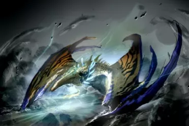 《怪物猎人：荒野》设计草图公开：煌雷龙太帅了！