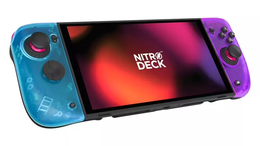 &zwnj;Switch 2首款限量手柄亮相 Nitro Deck 2半透明设计