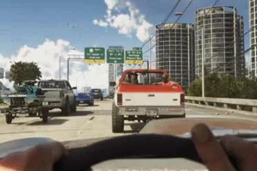 《GTA6》预告片泄露细节：游戏或将支持第一人称模式