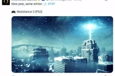 失眠组晒《抵抗3》PS3版雪景图！玩家集体跪求PS5版